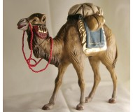 Kamel mit Gepäck (blau), 12cm, auch für 11cm passend